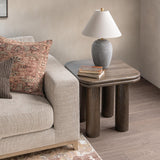 Miranda Cocoa Brown End Table - Ornate Home