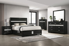 Miranda White 5-Piece Eastern King Bedroom Set - Ornate Home