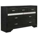Miranda White 5-Piece Eastern King Bedroom Set - Ornate Home