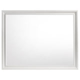 Miranda White 5-piece Twin Bedroom Set with Panel Bed - Ornate Home