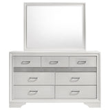 Miranda White Dresser and Mirror - Ornate Home