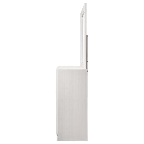 Miranda White Dresser and Mirror - Ornate Home