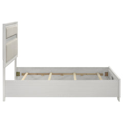 Miranda White Queen Panel Bed - Ornate Home