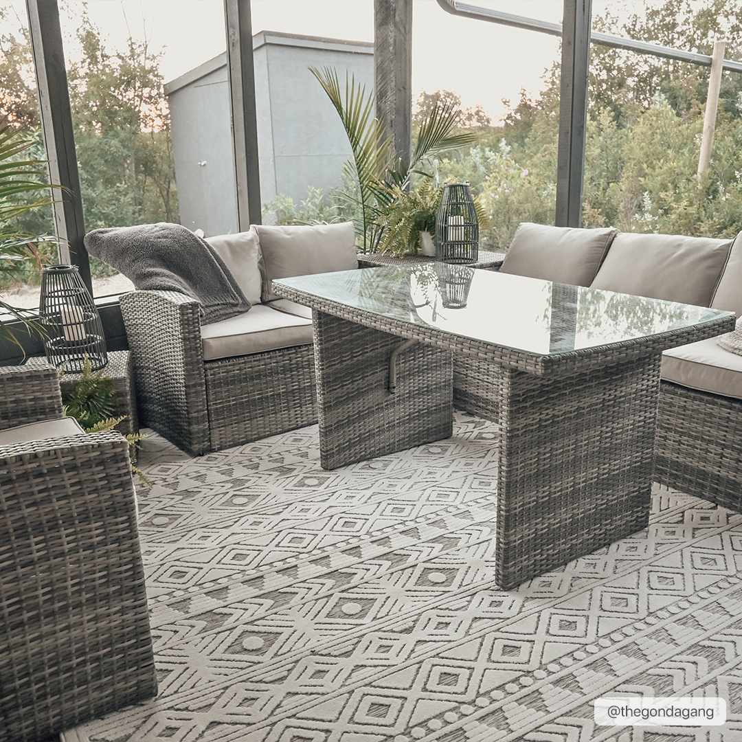 Mirani 3D Outdoor Area Rug - Clearance - Ornate Home