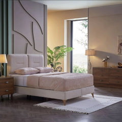 Mirante Luxe Cream Storage Bed - Ornate Home