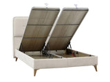 Mirante Luxe Cream Storage Bed - Ornate Home