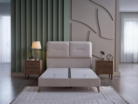 Mirante Luxe Cream Storage Bed - Ornate Home