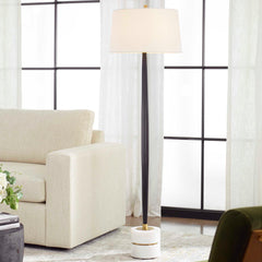 Miraz Black Iron Floor Lamp - Ornate Home