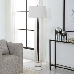 Miraz Black Iron Floor Lamp - Ornate Home