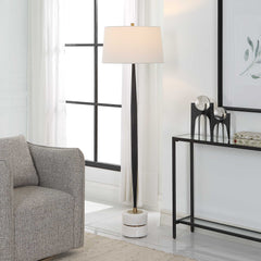 Miraz Black Iron Floor Lamp - Ornate Home