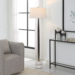 Miraz Black Iron Floor Lamp - Ornate Home