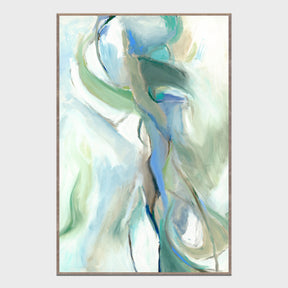 Mire Blue Painting Art 48x72 by Buddy Whitlock Painting - Ornate Home