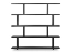 Miri Black Large Shelf - Ornate Home