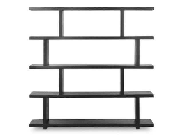 Miri Black Large Shelf - Ornate Home