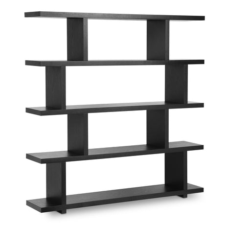 Miri Black Large Shelf - Ornate Home