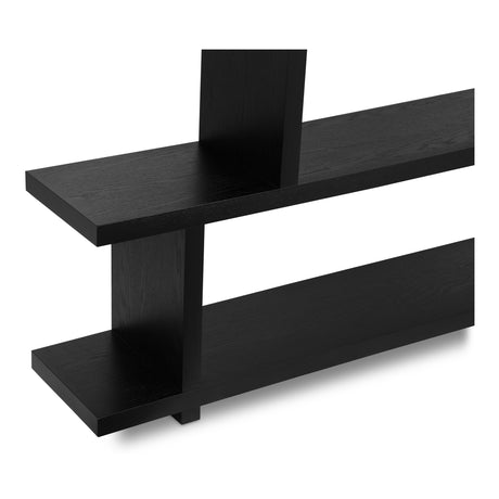 Miri Black Large Shelf - Ornate Home