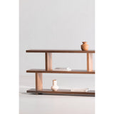 Miri Brown Small Shelf - Ornate Home