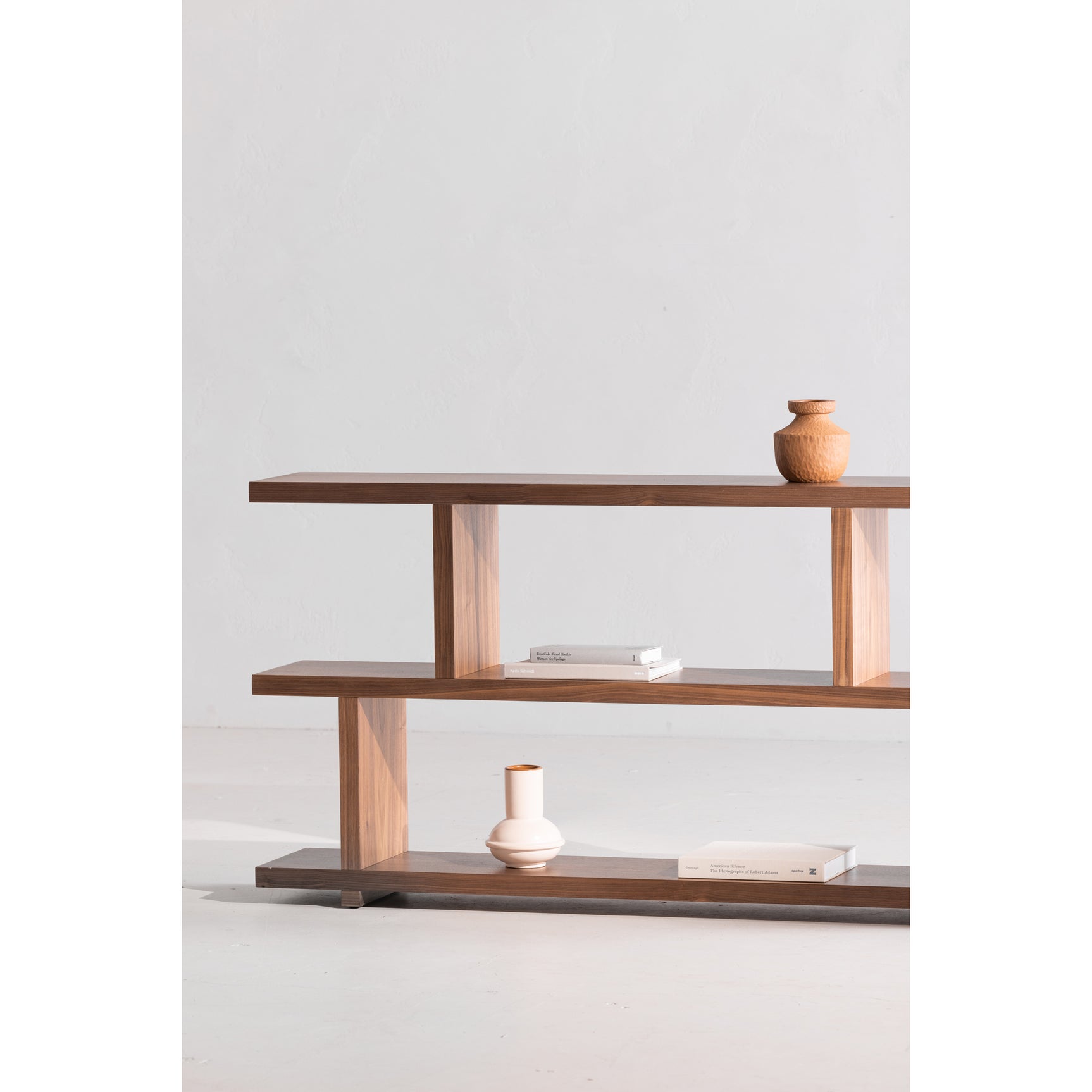 Miri Brown Small Shelf - Ornate Home
