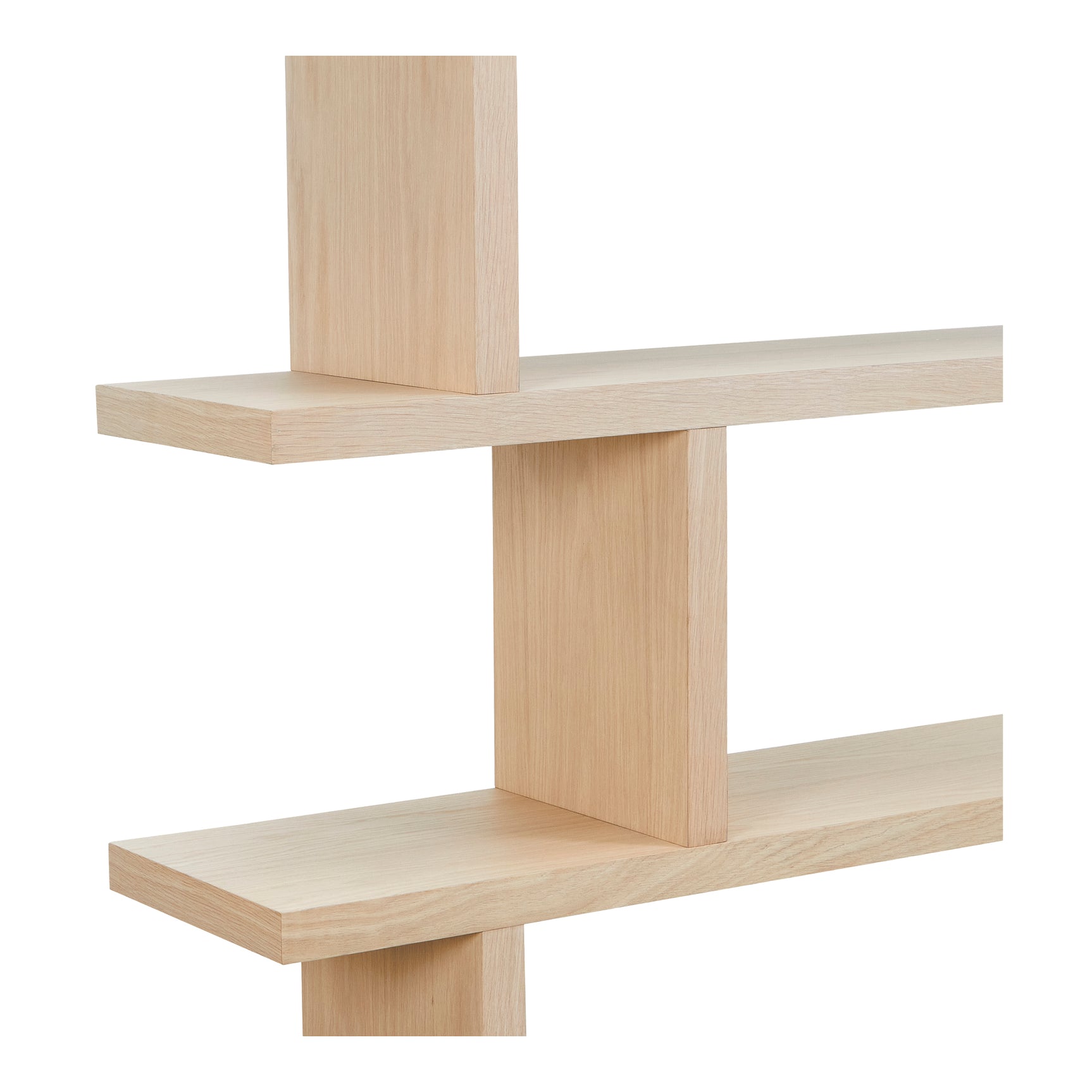 Miri Oak Large Shelf - Ornate Home