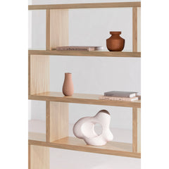 Miri Oak Large Shelf - Ornate Home