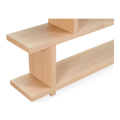 Miri Oak Small Shelf - Ornate Home