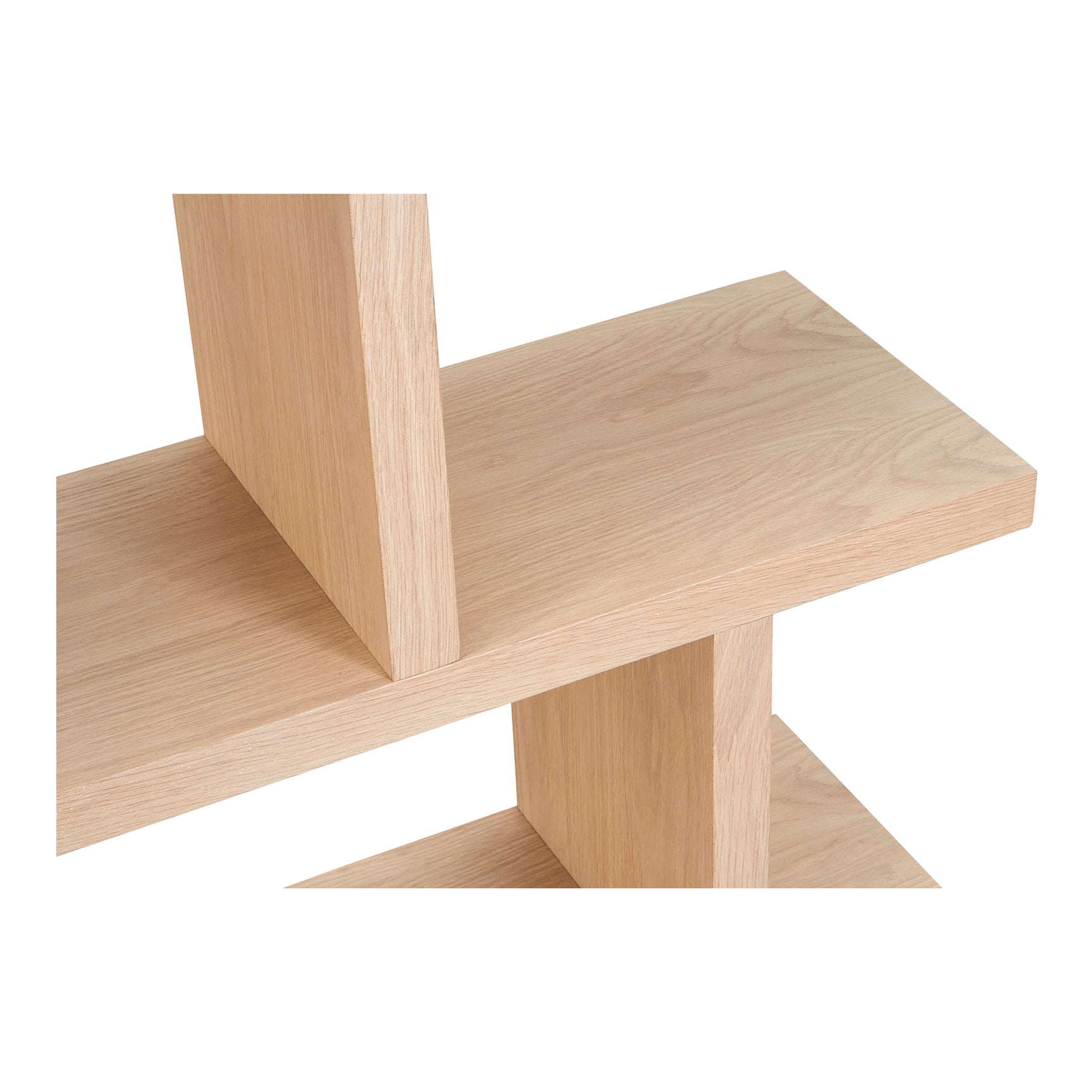 Miri Oak Small Shelf - Ornate Home