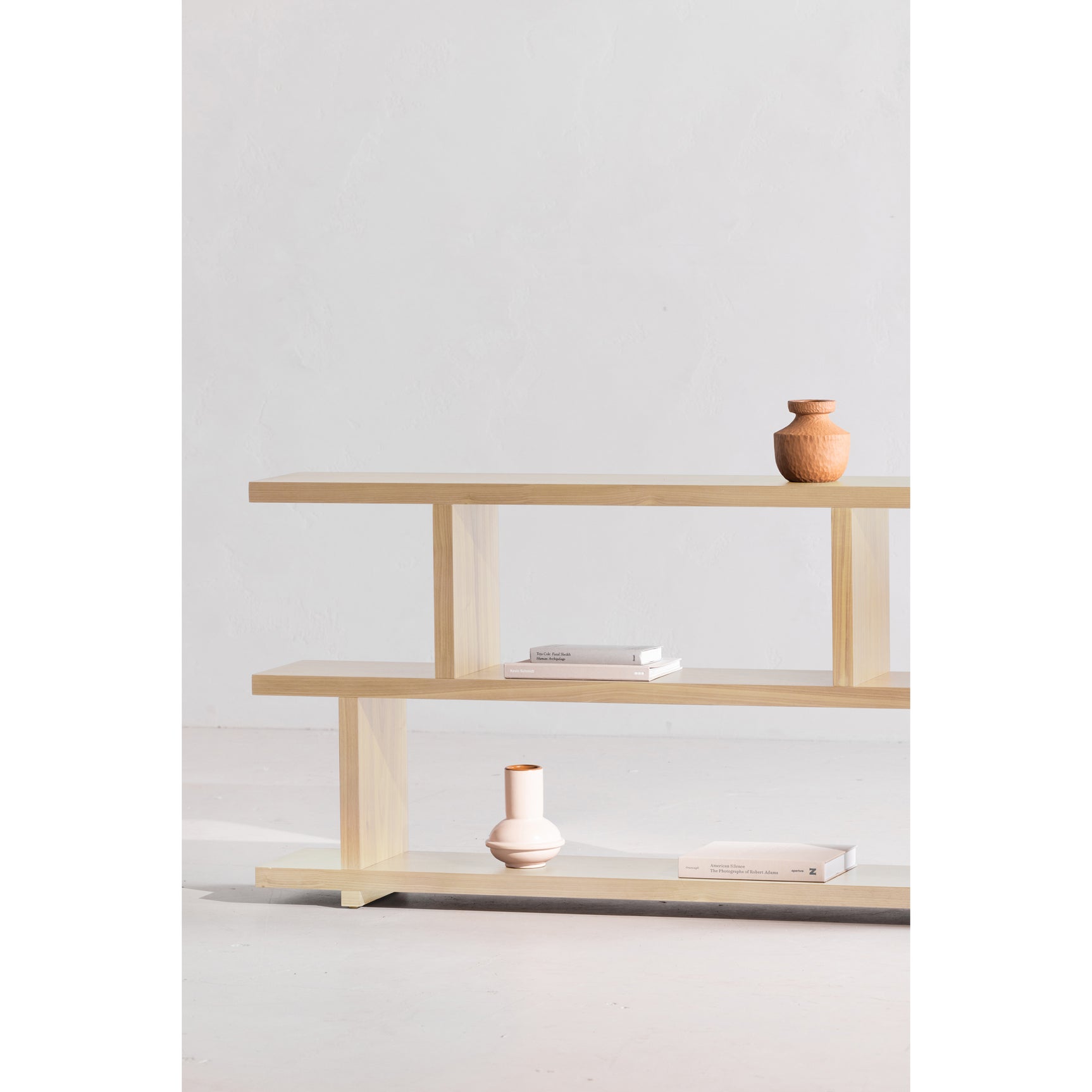 Miri Oak Small Shelf - Ornate Home