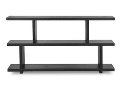 Miri Small Black Shelf - Ornate Home