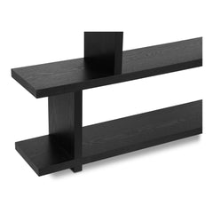 Miri Small Black Shelf - Ornate Home