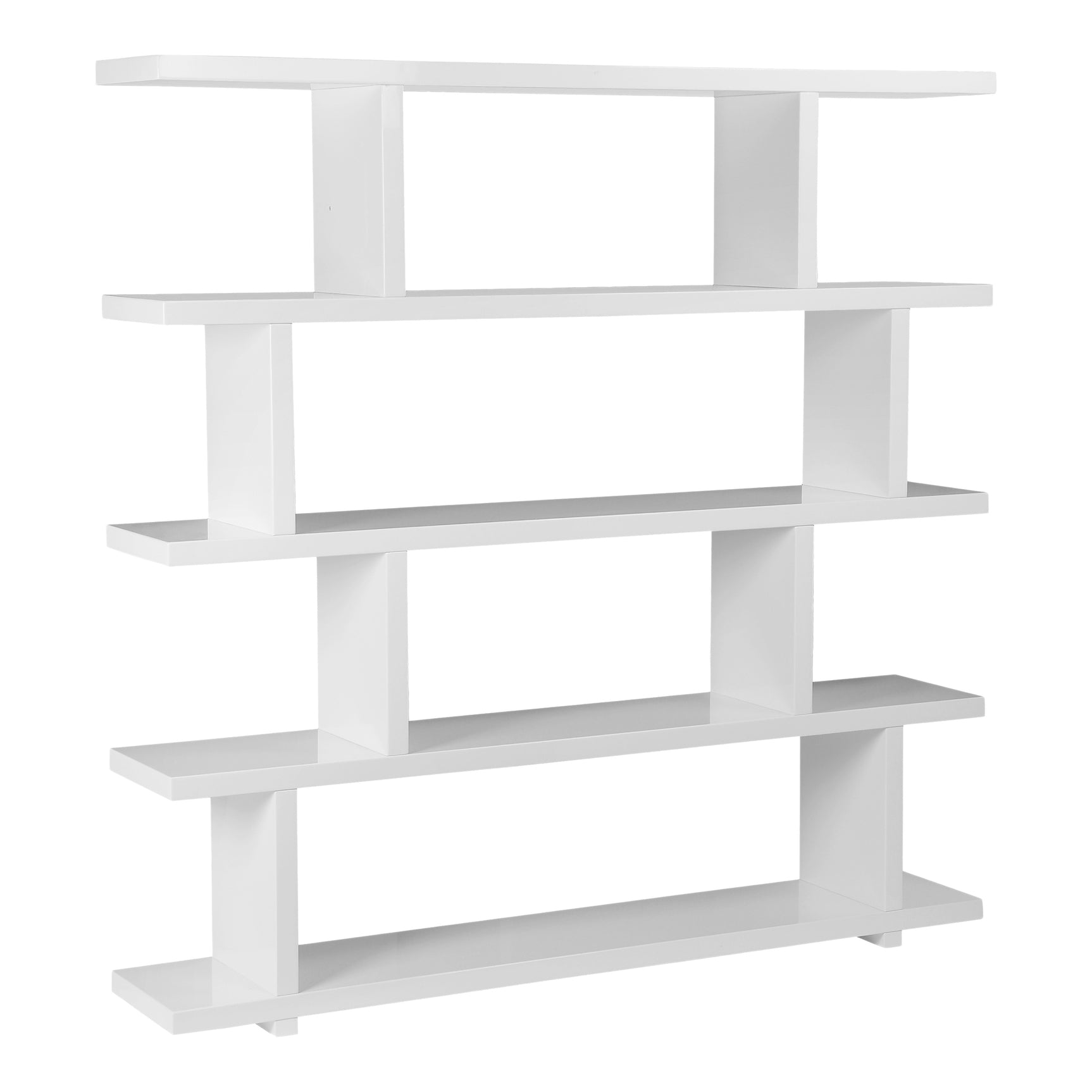 Miri White Large Shelf - Ornate Home