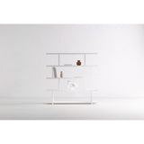 Miri White Large Shelf - Ornate Home