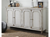 Mirimyn Antique White Accent Cabinet - Ornate Home