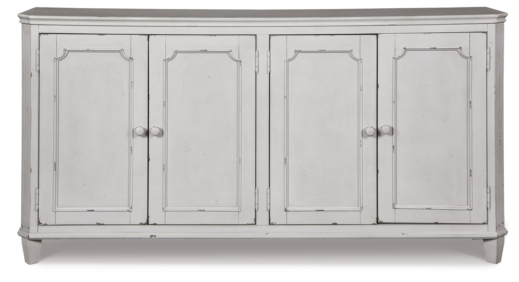 Mirimyn Antique White Accent Cabinet - Ornate Home
