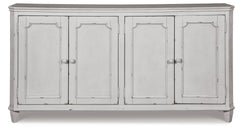 Mirimyn Antique White Accent Cabinet - Ornate Home