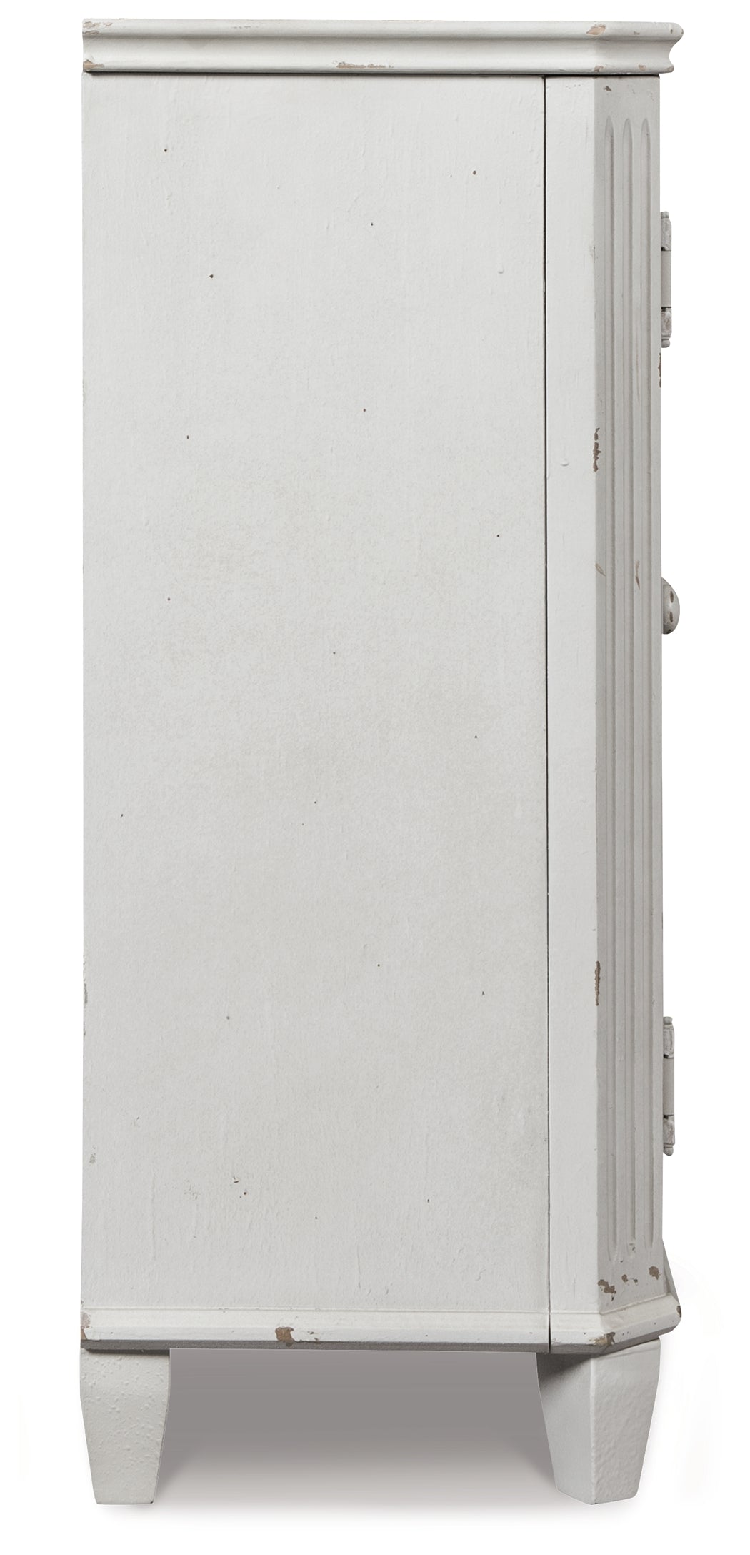 Mirimyn Antique White Accent Cabinet - Ornate Home