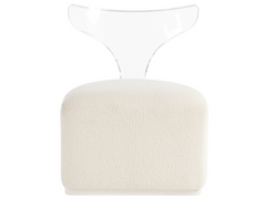 Mirissa Acrylic/Ivory Swivel Chair - Ornate Home