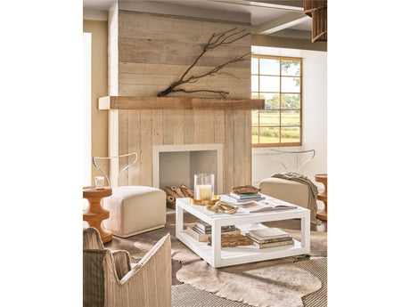 Mirissa Acrylic/Ivory Swivel Chair - Ornate Home