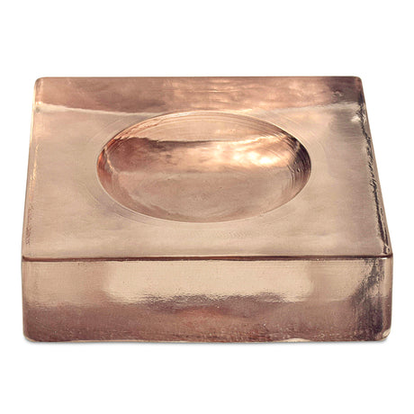 Miro Soft Amber Glass Catchall - Ornate Home