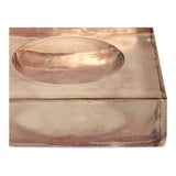 Miro Soft Amber Glass Catchall - Ornate Home