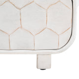 Miro Whitewashed Nightstand - Ornate Home