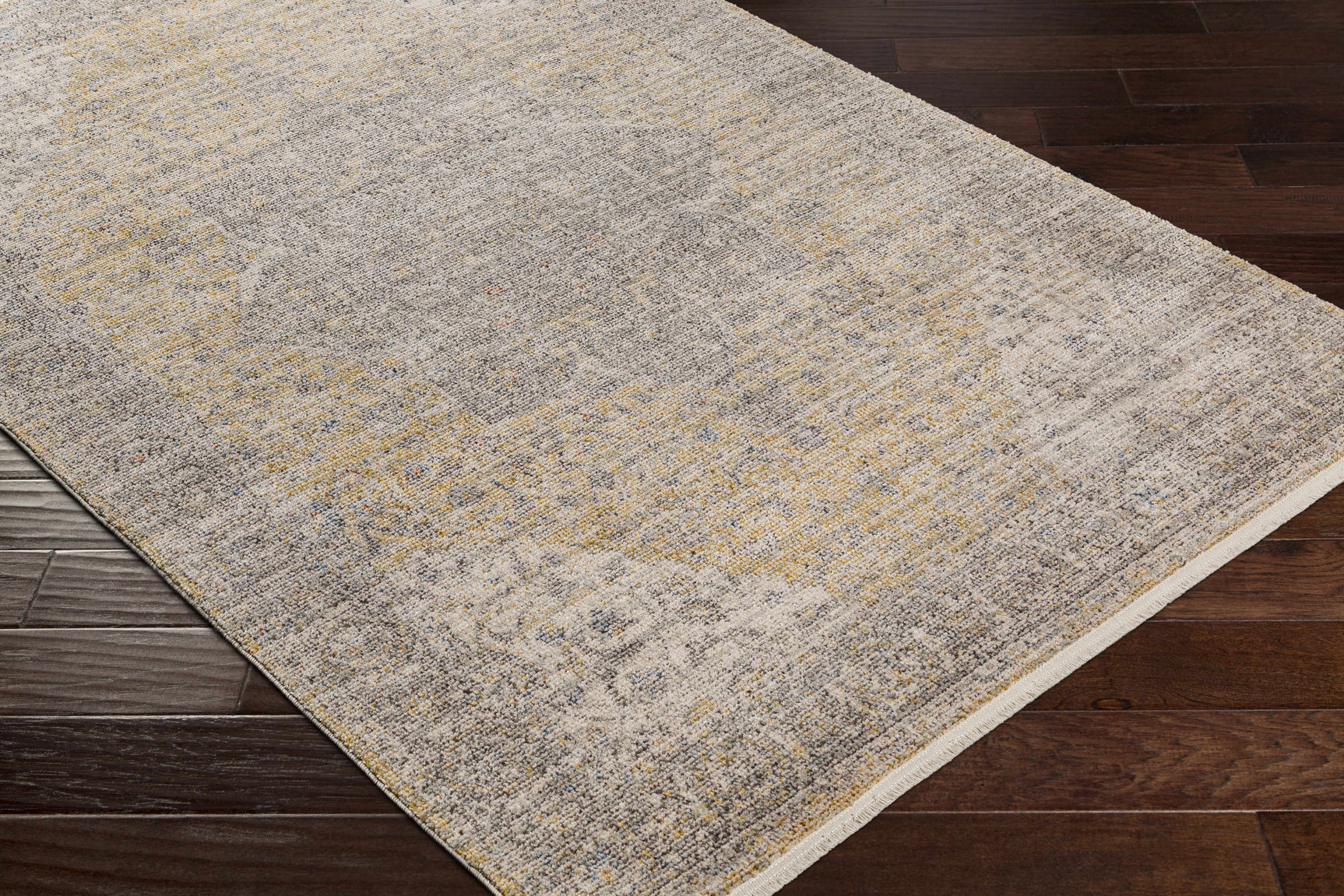 Misa Mustard & Gray Area Rug - Clearance - Ornate Home
