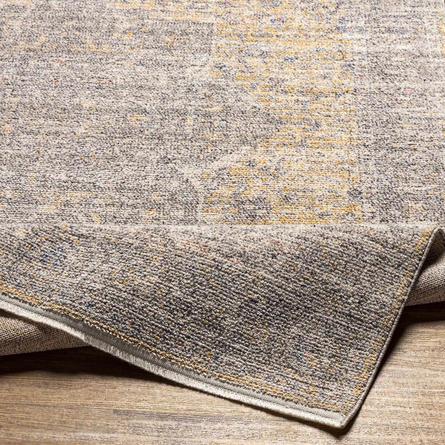 Misa Mustard & Gray Area Rug - Clearance - Ornate Home