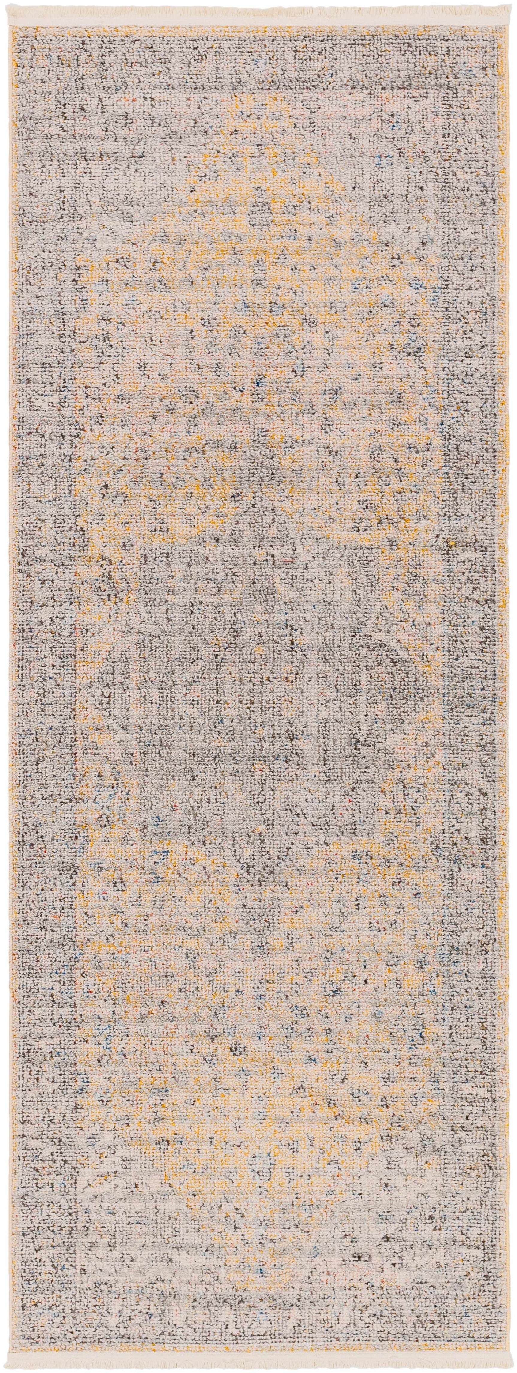Misa Mustard & Gray Area Rug - Clearance - Ornate Home
