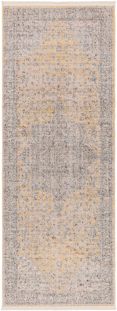 Misa Mustard & Gray Area Rug - Clearance - Ornate Home