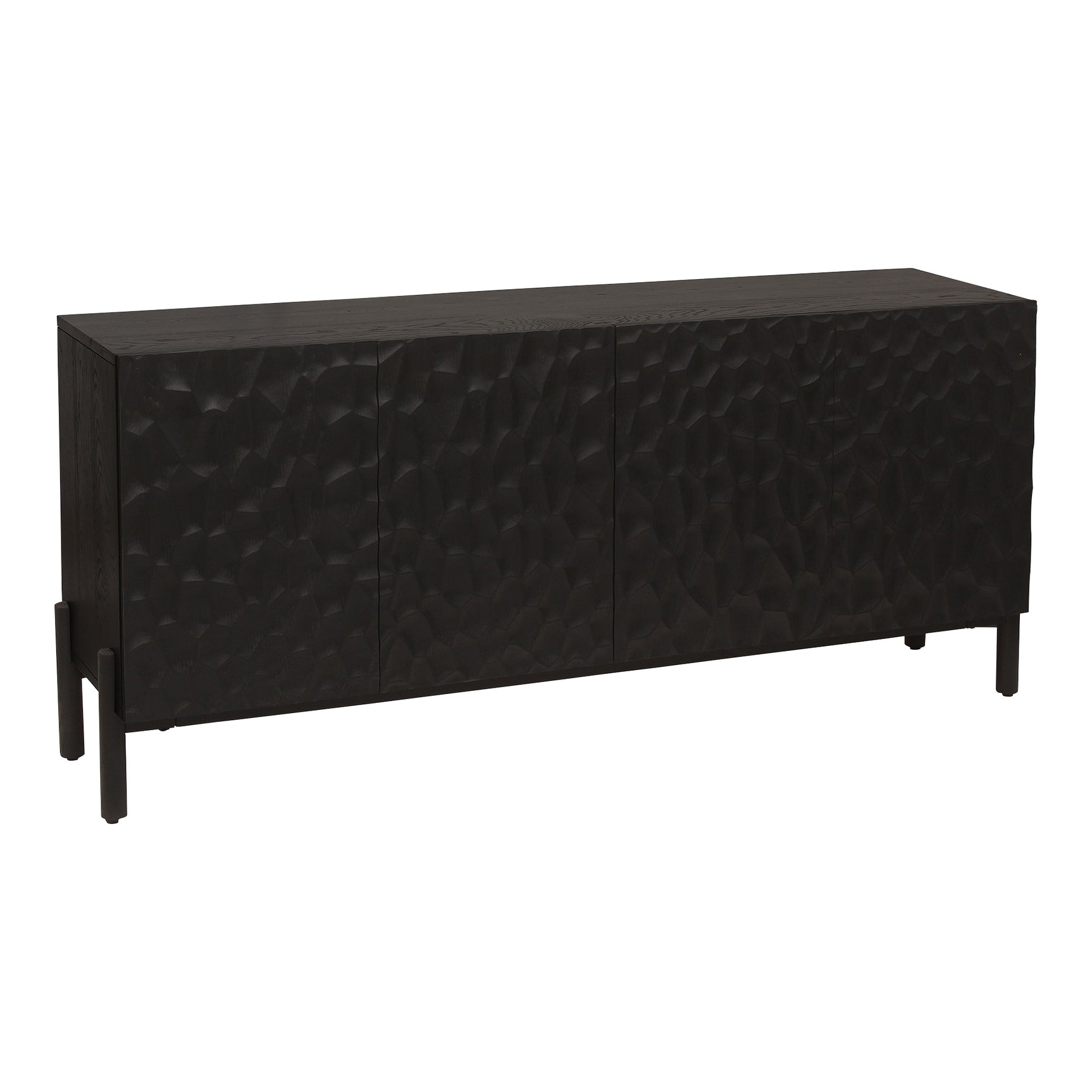 Misaki Black Sideboard - Ornate Home