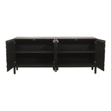 Misaki Black Sideboard - Ornate Home