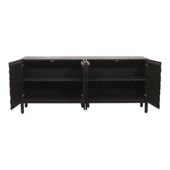 Misaki Black Sideboard - Ornate Home