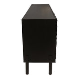 Misaki Black Sideboard - Ornate Home