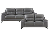 Mischa Dark Gray Sofa & Loveseat - Ornate Home