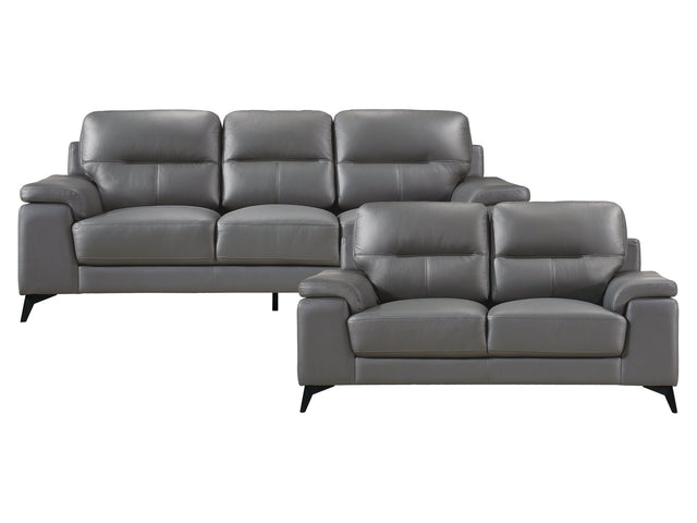 Mischa Dark Gray Sofa & Loveseat - Ornate Home